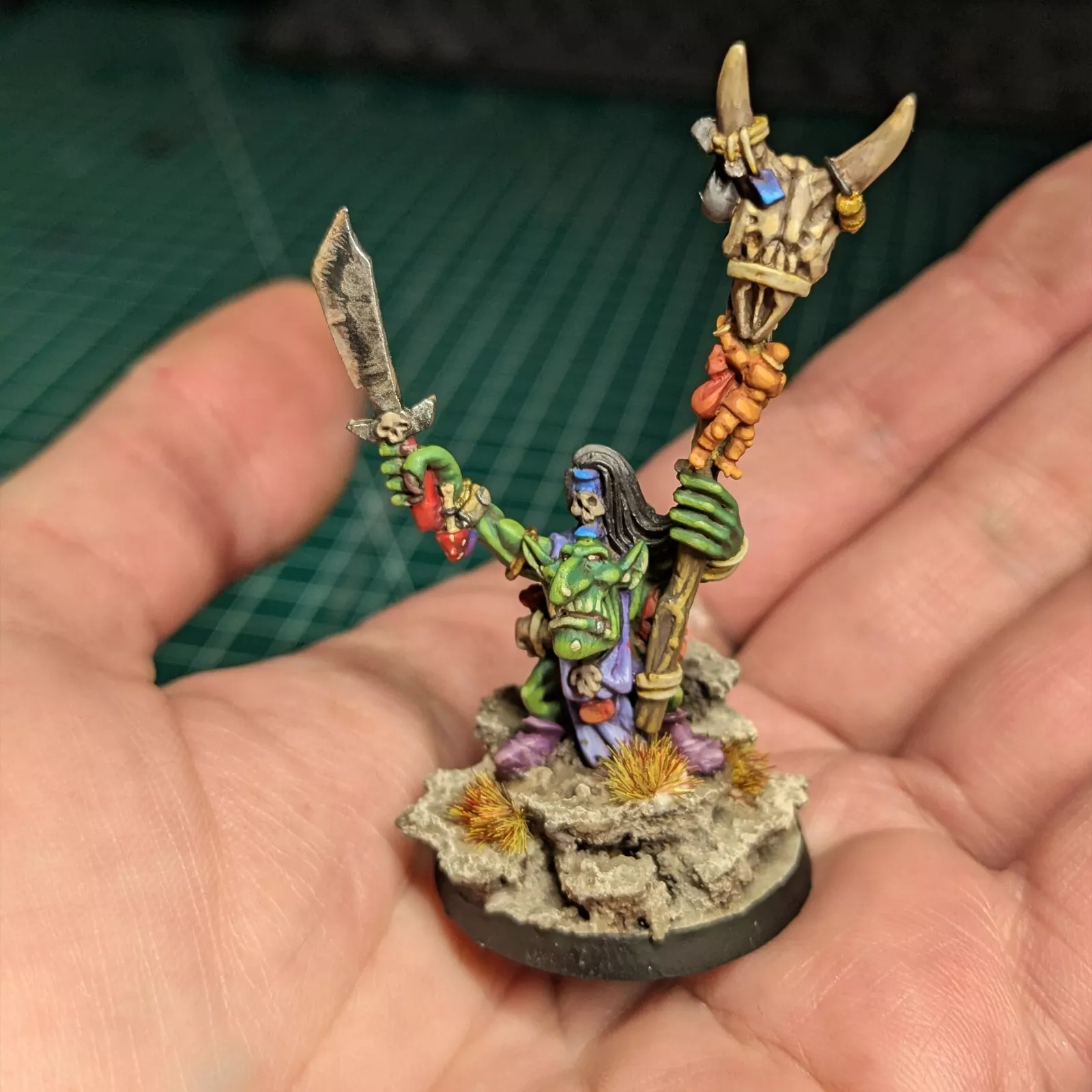 Warhammer Old World: Night Goblin Grot Shaman 
